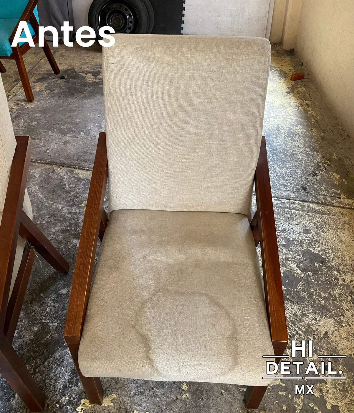 Silla de comedor antes